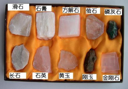 莫氏硬度参照矿物