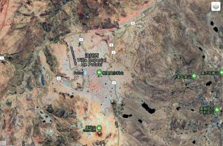 波托西及附近卫星地图