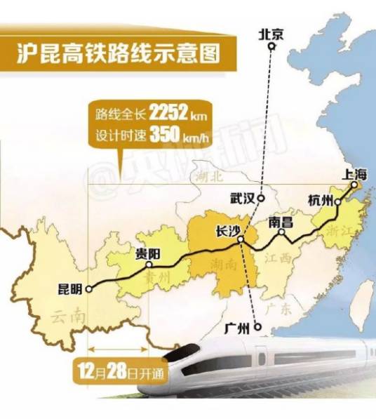 沪昆高速铁路 沪昆高速铁路