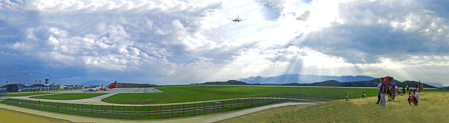 邵阳武冈机场全景