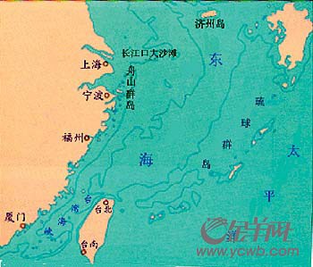 舟山渔场地理位置