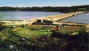 法国圣马洛湾郎斯河口