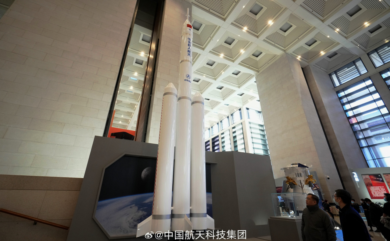 长征十号展出模型