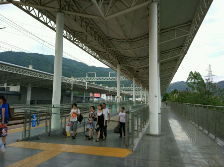 福安站站台