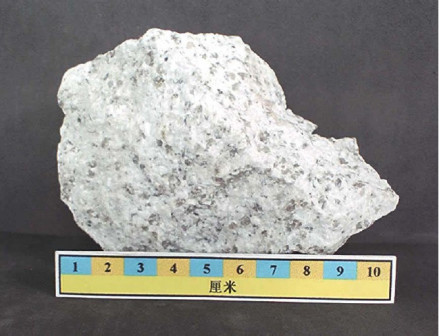 白岗岩手标本