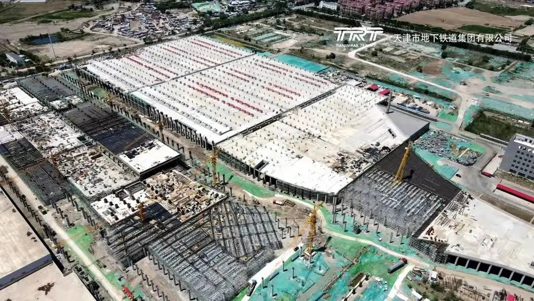 天津轨道交通10号线梨园头车辆段