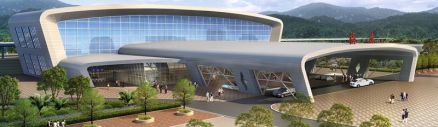 福清站改扩建工程效果图
