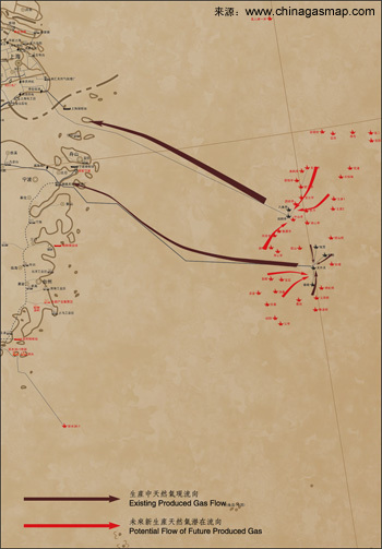 东海油气田储运管道 