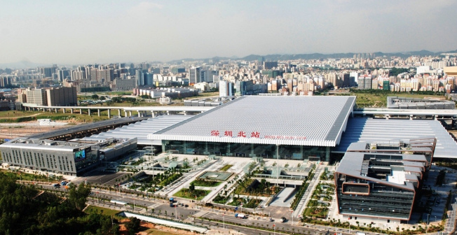 深圳北站总观图