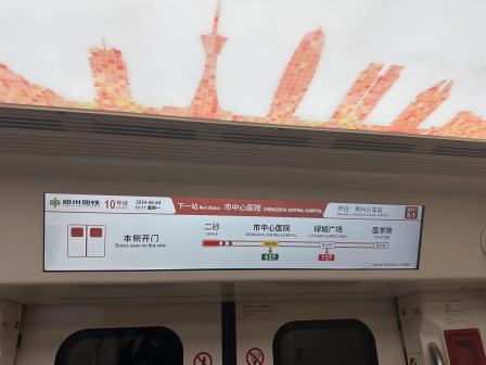 LED界面示例（运行）