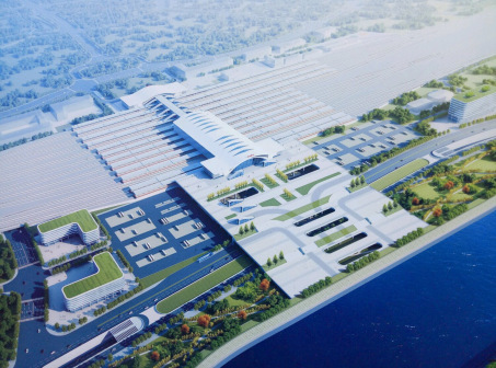 连云港站北广场大平台方案