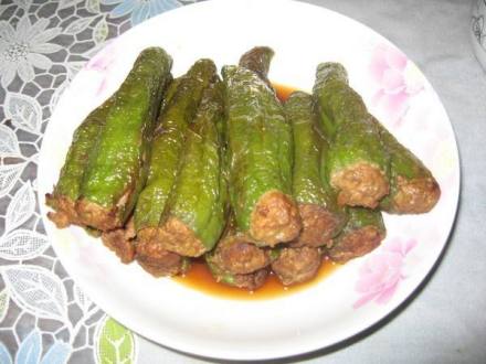青椒酿肉