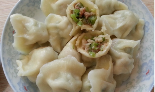 豆角猪肉饺