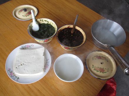 热豆腐制作
