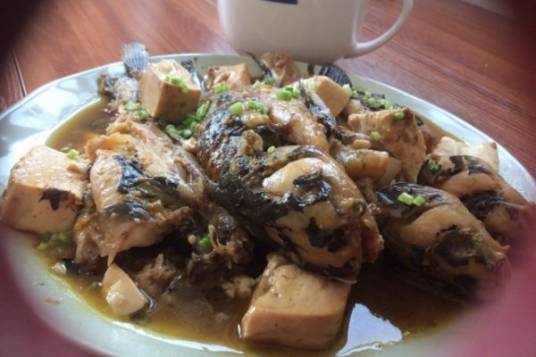 鱼烧豆腐