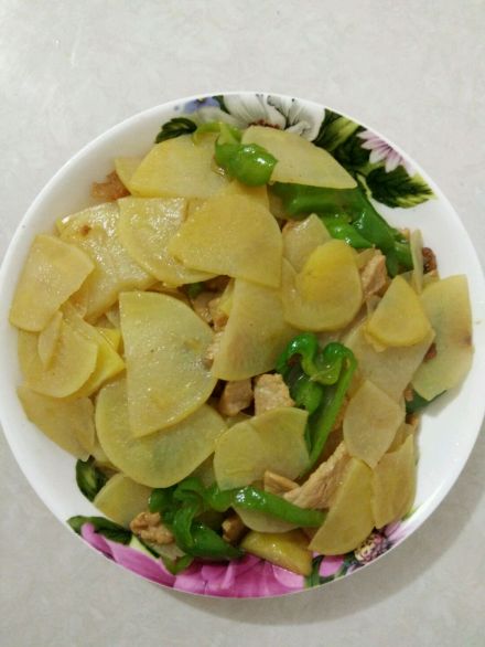 青椒土豆片