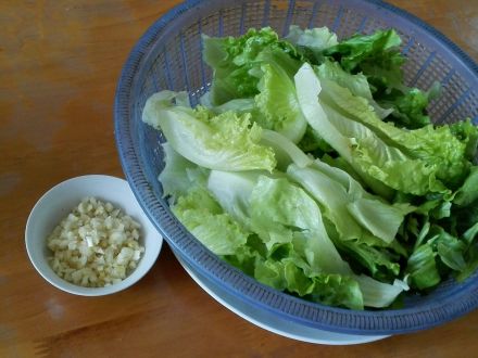 蚝油生菜制作步骤