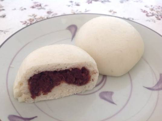 桂花豆沙包
