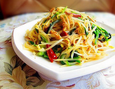东北豆芽凉菜