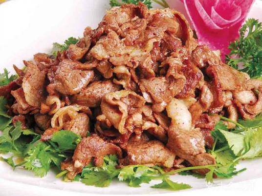 孜然羊肉卷