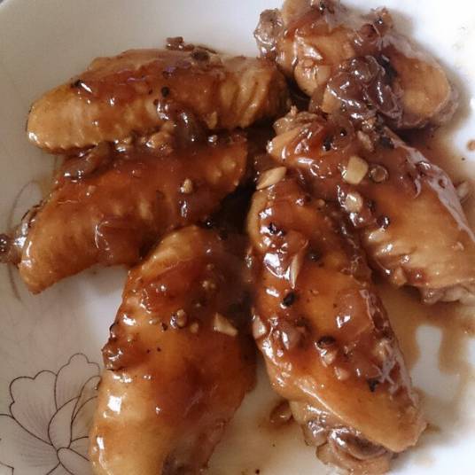 黑椒汁烤鸡中翅