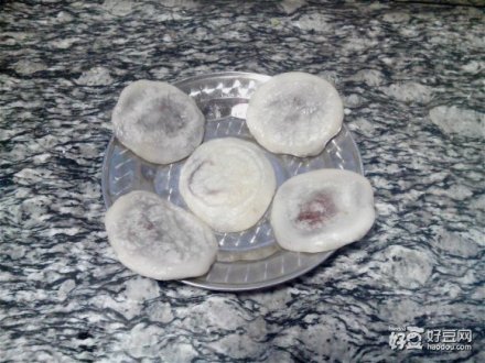 糯米豆沙饼