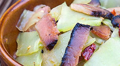 莴笋炒腊肉