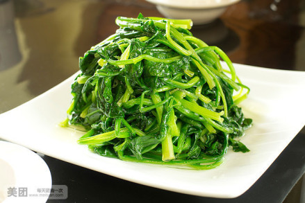 清炒菠菜
