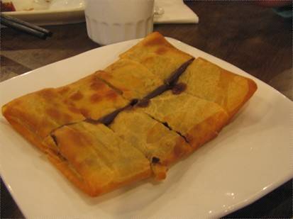 豆沙锅饼