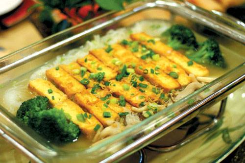 锅烙豆腐珧柱