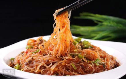 肉末炒粉丝