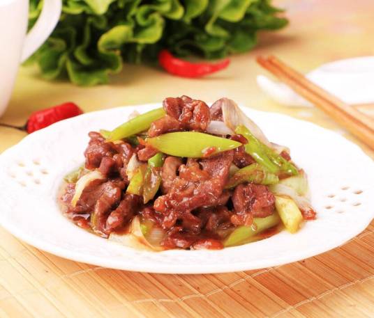 酱爆羊肉