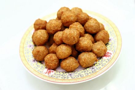 干炸丸子