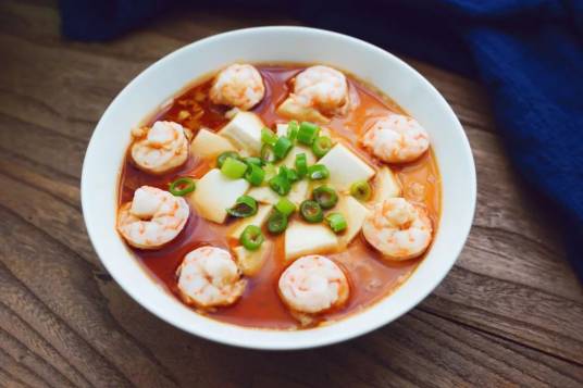 虾仁豆腐羹