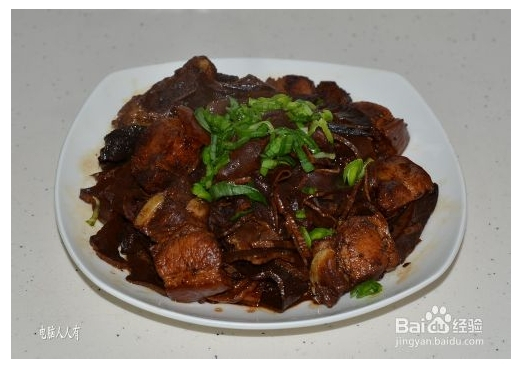 水笋烧肉 