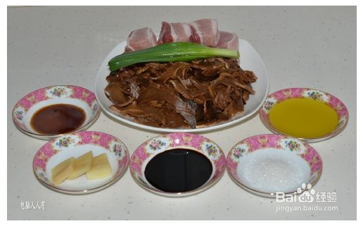 水笋烧肉