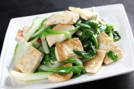 青菜烧豆腐