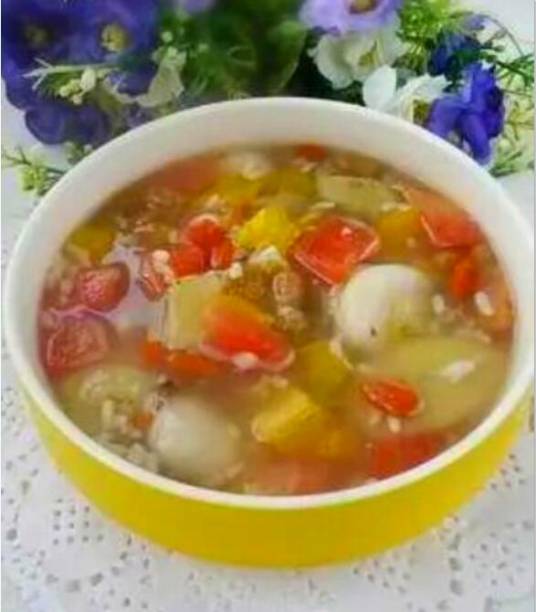 水果酒酿小圆子