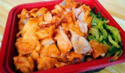 脆皮鸡饭