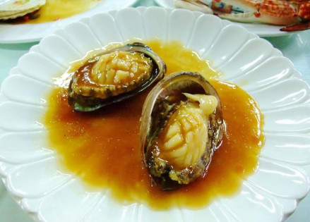 浇汁鲍鱼