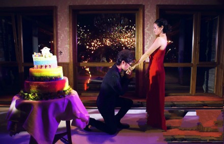 汪峰惊喜浪漫求婚 