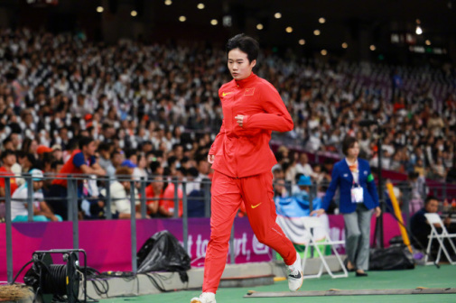 熊诗麒比赛中