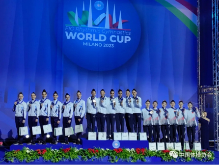 2023年国际体操联合会艺术体操世界杯系列赛（米兰站）最右边