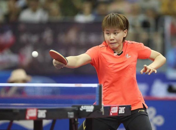 2019年乒乓全国锦标赛陈幸同比赛照 
