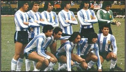 1978年第十一届世界杯的阿根廷队大合照