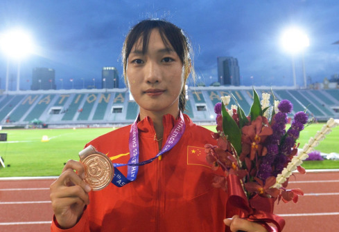参加2023年亚洲田径锦标赛女子200米