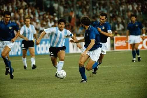 1990年马尔蒂尼第一次参加世界杯