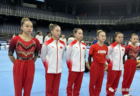 2023年国际体操联合会艺术体操世界杯系列赛（米兰站）从左往