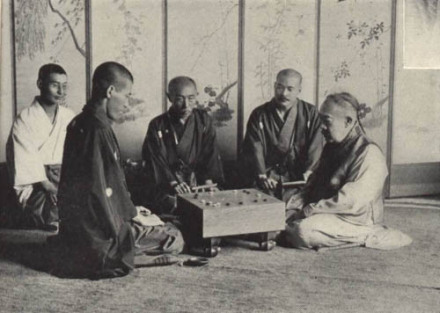 善耆1919与访华的日本围棋士越宪作五段对弈